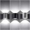 Stylish wall lights Sollux Lighting Wall Lamp ORBIS 1 Black