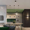 Minimalist wall lights Sollux Lighting Wall Lamp ORBIS 1 Black