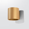 Enhance Your Decor with Wall Lights - Sollux Lighting Wall Lamp ORBIS 1 Gold
