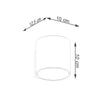Elegant LED Lights for Timeless Decor - Sollux Lighting Wall Lamp ORBIS 1 Gold
