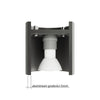 Stylish and functional Sollux Lighting ORBIS 2 Black wall lights
