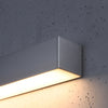 Durable LED wall lighting PINNE 150 Grey.
