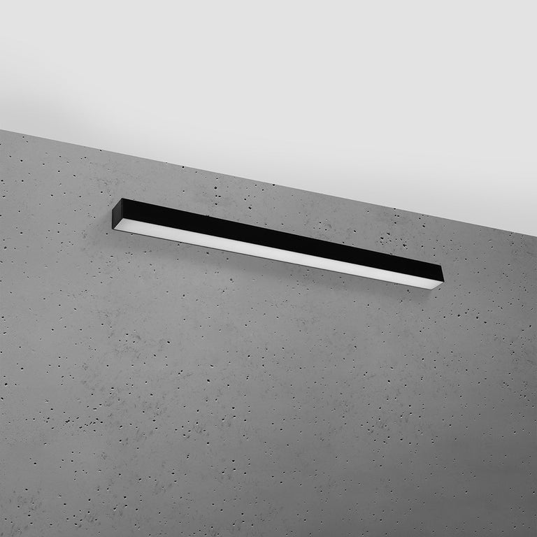 Sollux Lighting Wall Lamp PINNE 90 Black