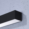 Minimalist wall lamps PINNE 90 Black for home decor
