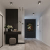 Contemporary wall fixtures Sollux Lighting Wall Lamp QUAD 1 Grey
