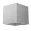 Stylish wall lamps Sollux Lighting Wall Lamp QUAD 1 Grey