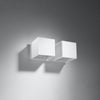 Led lights for bedroom – Sollux Lighting  Wall lamp QUAD 2 white