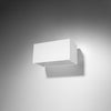 Stylish wall led lights Sollux Lighting Wall lamp QUAD MAXI white