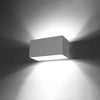 Home accessories wall lamp Sollux Lighting Wall lamp QUAD MAXI white
