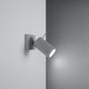 Sollux Lighting RING 1 grey wall lamp, perfect for home accessories