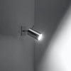 Adjustable wall lamps for home accessories - Sollux Lighting Wall Lamp RING Chrome
