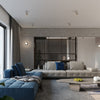 Concrete Sollux Lighting Wall Lamp SALGADO adding industrial charm
