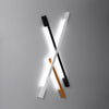 Modern led lights Sollux Lighting Wall lamp SAPPO L golden 4000K