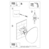 Modern wall fixture Sollux Lighting Wall lamp SENSES black