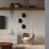 Sollux Lighting Wall lamp SENSES black as wall light for bedroom