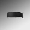 Modern Sollux Lighting Wall Lamp SKALA black adds sophistication
