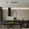 SUBA Black wall lamp showcasing contemporary design and elegance.
