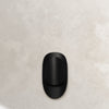 TEAR Black wall lamp enhancing modern interior lighting