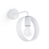 Elegant Sollux Lighting Wall Lamp TITRAN 1 White design for modern interiors