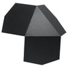 Modernistic wall light in wall Sollux Lighting TRE black