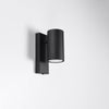 Elegant Sollux Lighting UTTI black wall lamp with LED light
