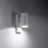 Sollux Lighting UTTI white wall lamp for bedroom lighting