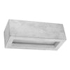 LED wall lights for bedroom with VEGA 30 Concrete
