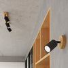 Bedroom wall lights: Sollux Lighting Wall Lamp VERDO Black.
