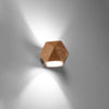 Modern wall lights for bedroom with natural wood
