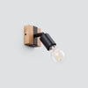Minimalist lighting option: Sollux Lighting Wall lamp ZUCA black