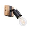 Modern lighting with Sollux Lighting Wall lamp ZUCA black