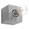Enhances both living room and bedroom spaces Wall lamp ARIZ concrete