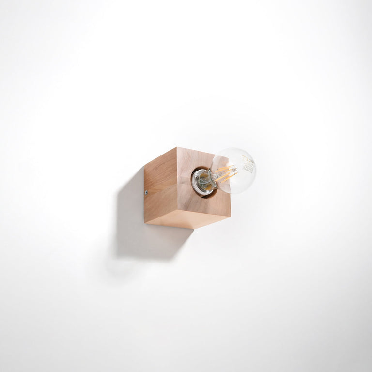 Sollux Lighting Wall Lamp ARIZ Natural Wood
