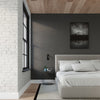 Modern wall fixtures Sollux Lighting Wall Lamp ENIF Black with adjustable light