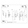 Geometric light on the wall with Sollux Lighting Wall Lamp FABIANO