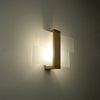 LED lights Sollux Lighting Wall Lamp FENIKS 1  natural wood