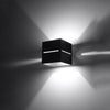 Sollux Lighting Wall Lamp LOBO Black adding style to your home
