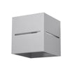 Sleek Sollux Lighting Wall Lamp LOBO Grey for contemporary spaces