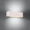 Minimalistic light on the wall Sollux Lighting Wall lamp LOKKO white