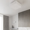 Geometric wall fixtures Sollux Lighting Wall lamp LOKKO white
