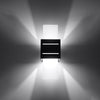 Sollux Lighting Loreto Black wall lamps in modern decor
