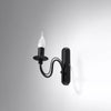 Wall led Sollux Lighting Wal Lamp MINERWA black