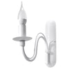 Lighting led lights Sollux Lighting Wal Lamp MINERWA White