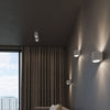 Light in wall home accessories Sollux Lighting Wall lamp ORBIS concrete