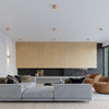Wooden wall lights Sollux Lighting Wall lamp ORBIS natural wood