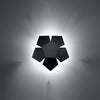 Wall lights for bedroom with elegant black finish