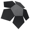 Wall lamp PENTA black subtle lighting for living room