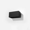 Stylish wall led lights Sollux Lighting Wall lamp QUAD MAXI black