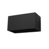 Wall lamp QUAD MAXI black with universal color options
