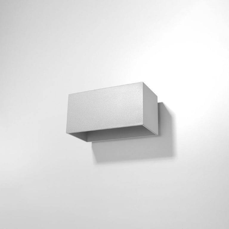 Sollux Lighting Wall Lamp QUAD MAXI Grey